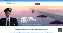 Desktop Screenshot of fearlessflight.com